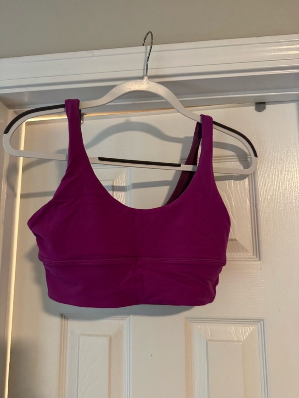 Vivid Plum / Vintage Plum Lululemon Size 8 Reversible Align Sports Bra